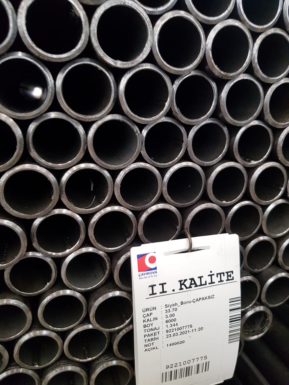 A1 VE A2 BORU PROFİL